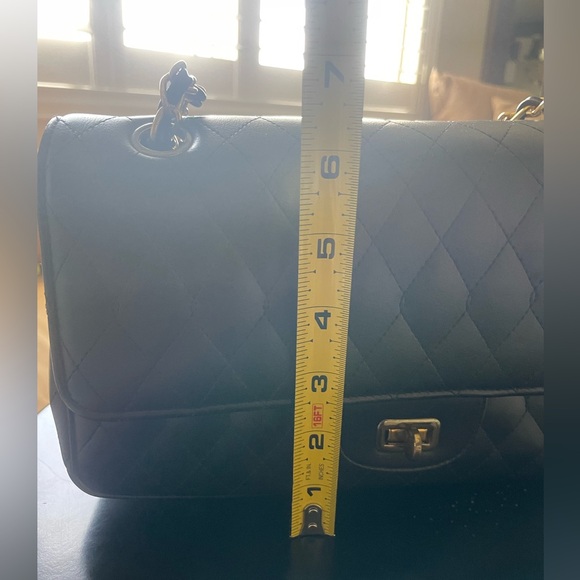 Vintage Meyers USA Quilted Leather Flap Bag • Made in USA Chain Purse - Picture 13 of 15